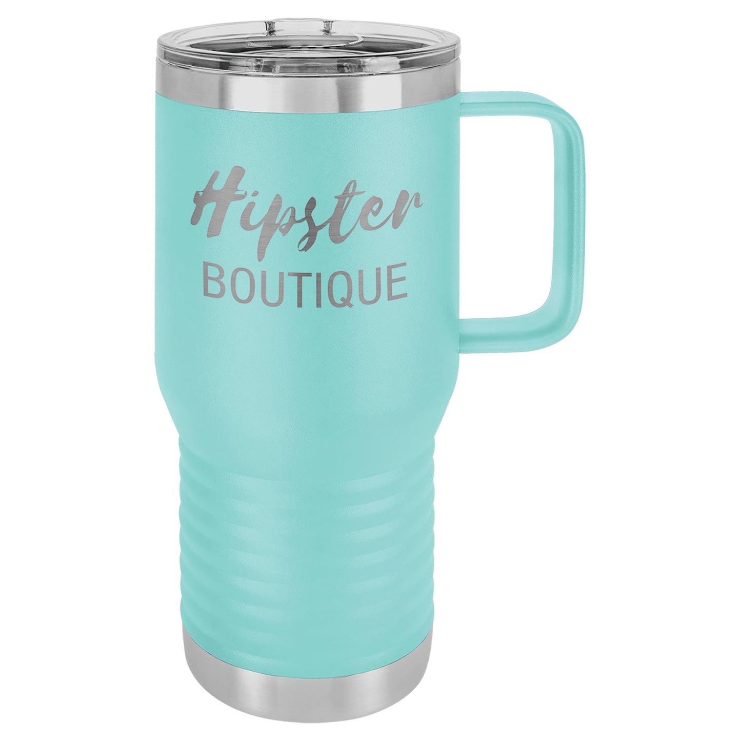 20 oz. Travel Mug w/ Slider Lid - Everlasting Etchings, LLC