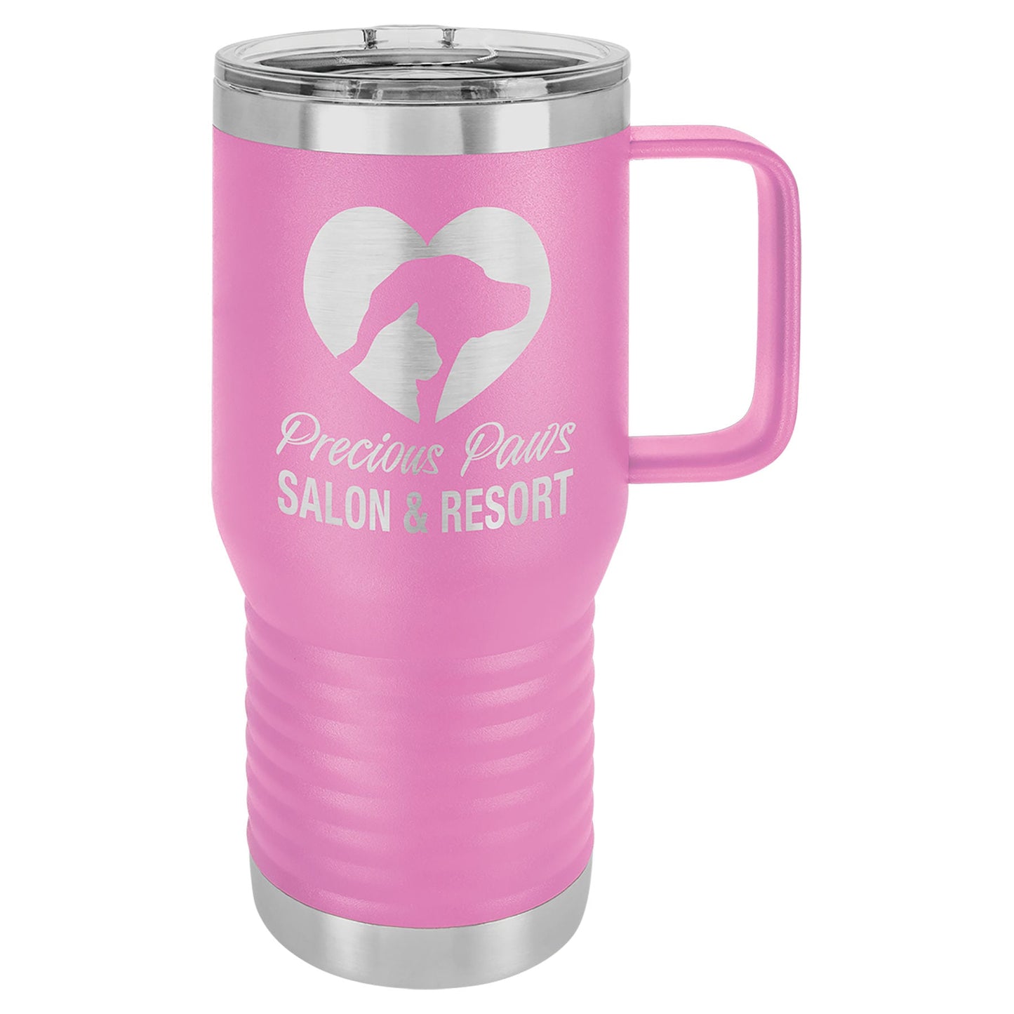 20 oz. Travel Mug w/ Slider Lid - Everlasting Etchings, LLC