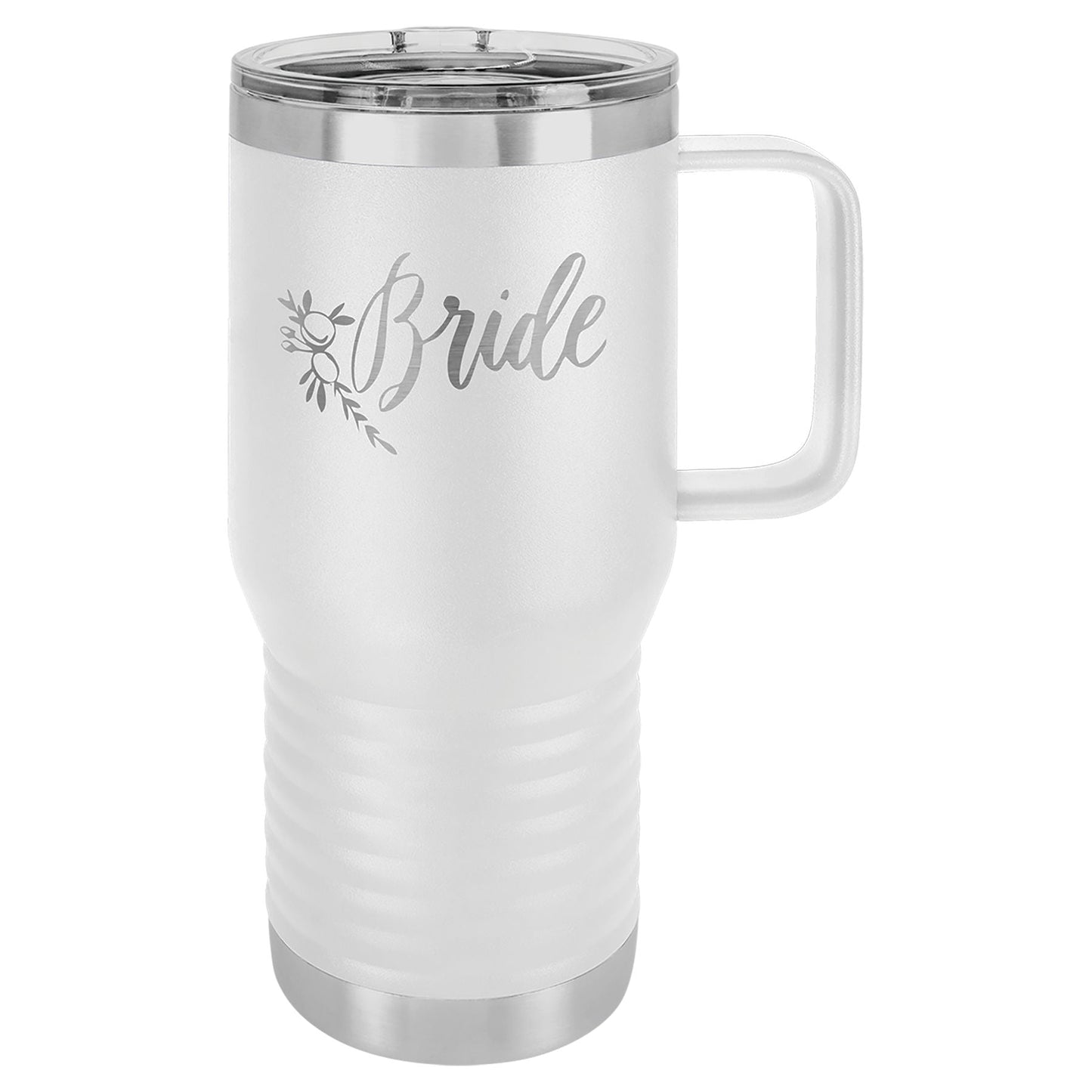 20 oz. Travel Mug w/ Slider Lid - Everlasting Etchings, LLC