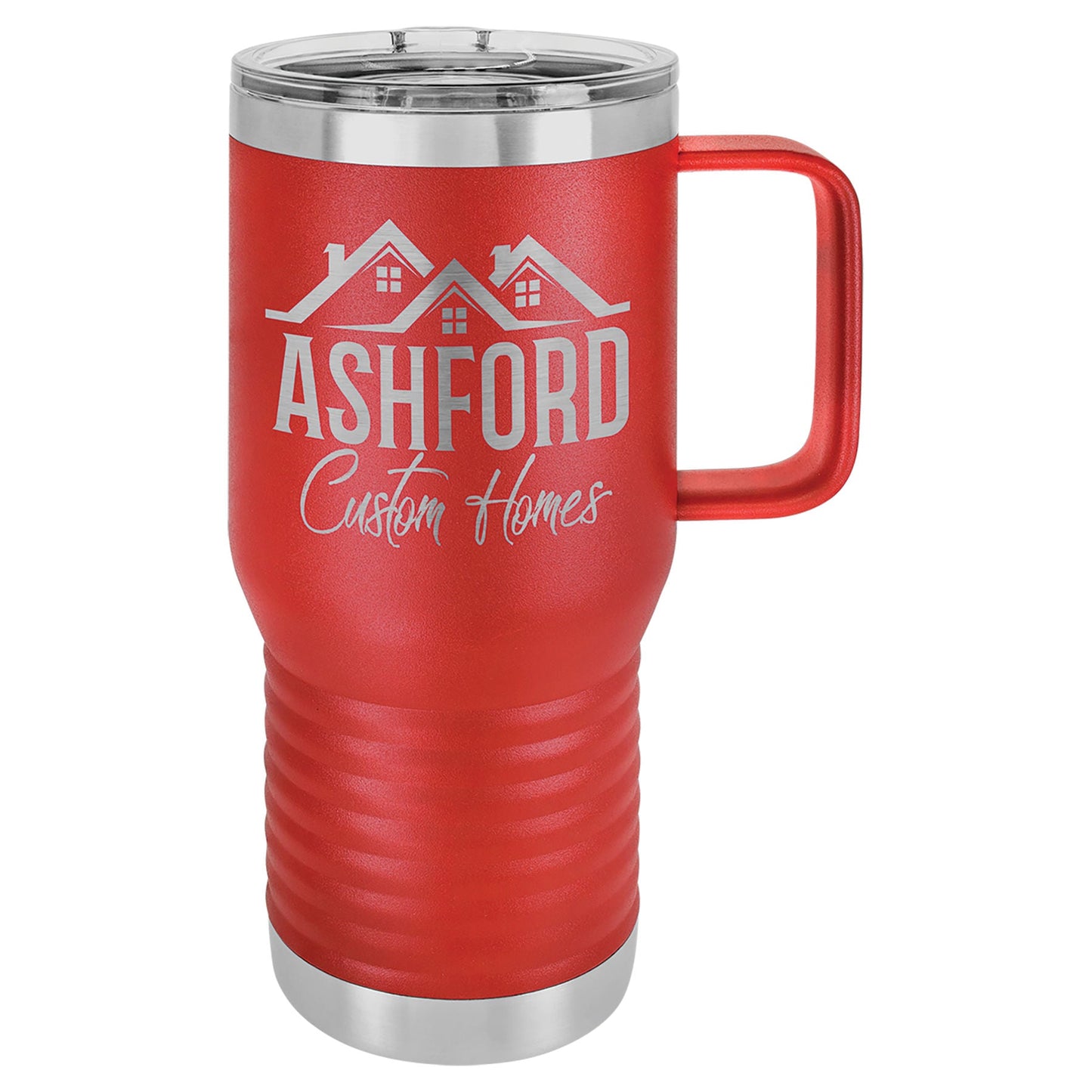 20 oz. Travel Mug w/ Slider Lid - Everlasting Etchings, LLC
