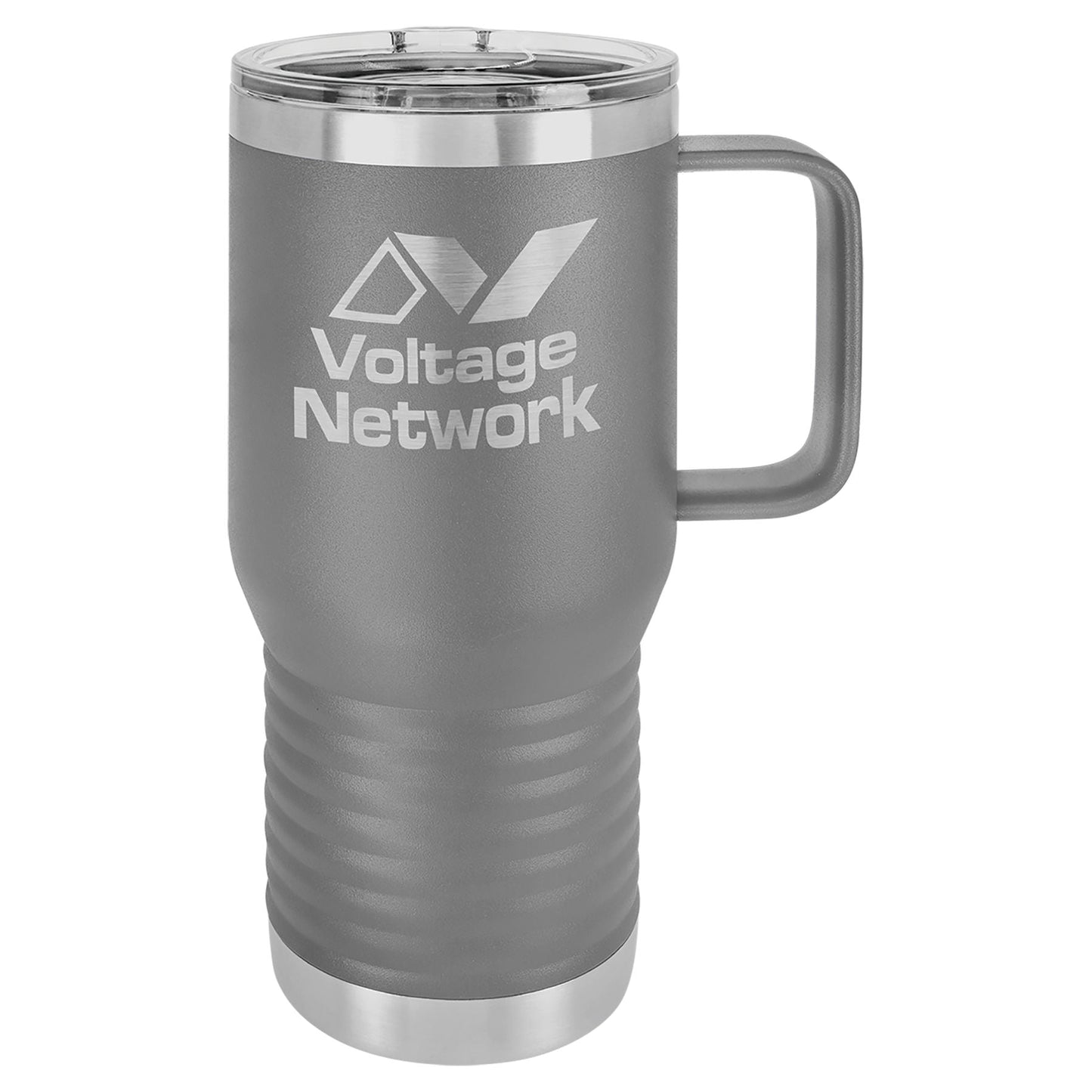 20 oz. Travel Mug w/ Slider Lid - Everlasting Etchings, LLC