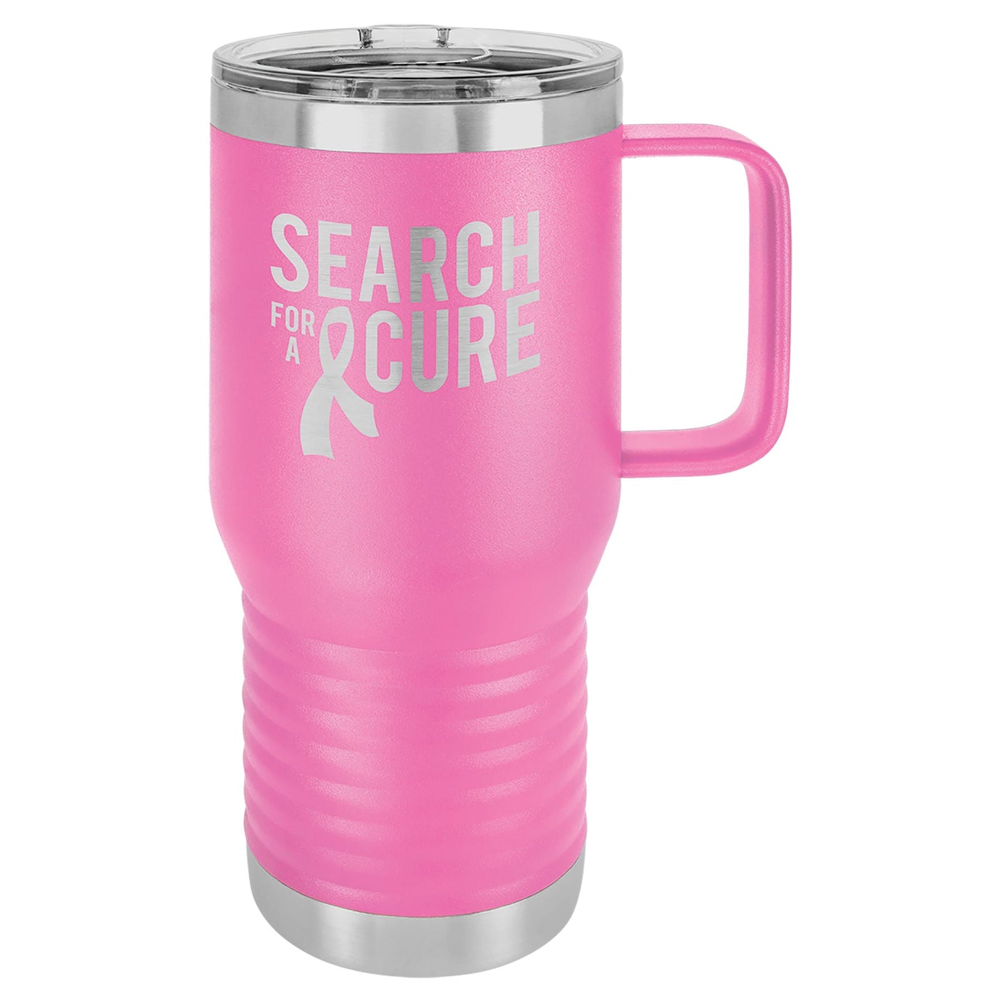 20 oz. Travel Mug w/ Slider Lid - Everlasting Etchings, LLC