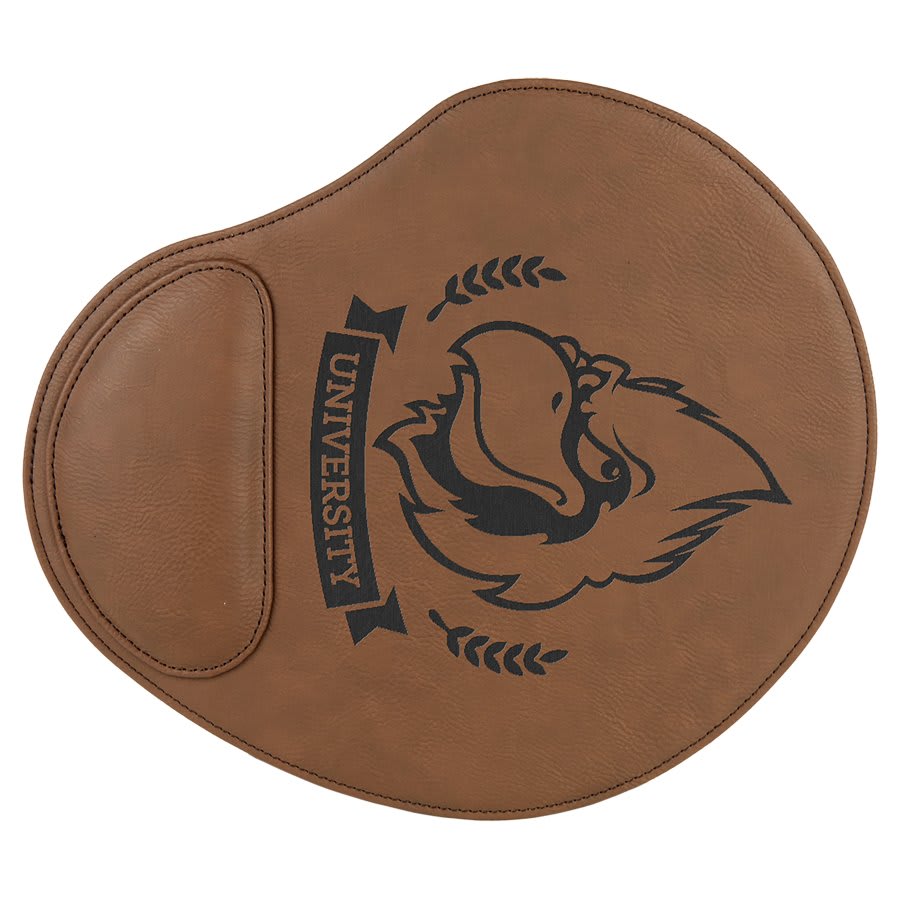 9" x 10 1/4" Laserable Leatherette Mouse Pad - Everlasting Etchings, LLC