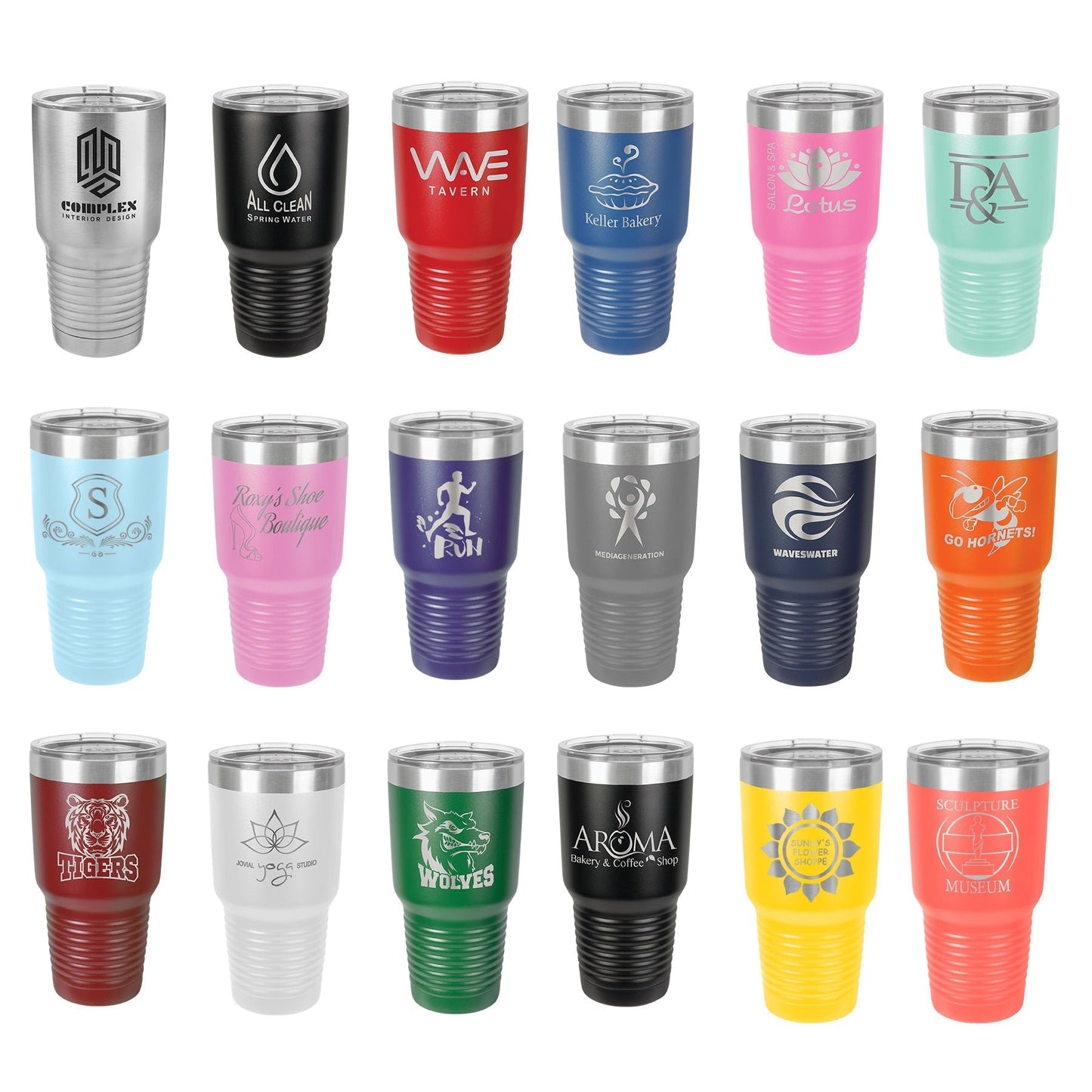 D.C. Everest Baseball 30oz Tumbler - Everlasting Etchings, LLC