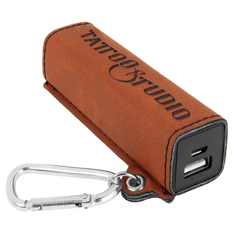 Leatherette Power Bank - Everlasting Etchings, LLC