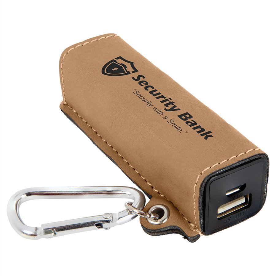 Leatherette Power Bank - Everlasting Etchings, LLC