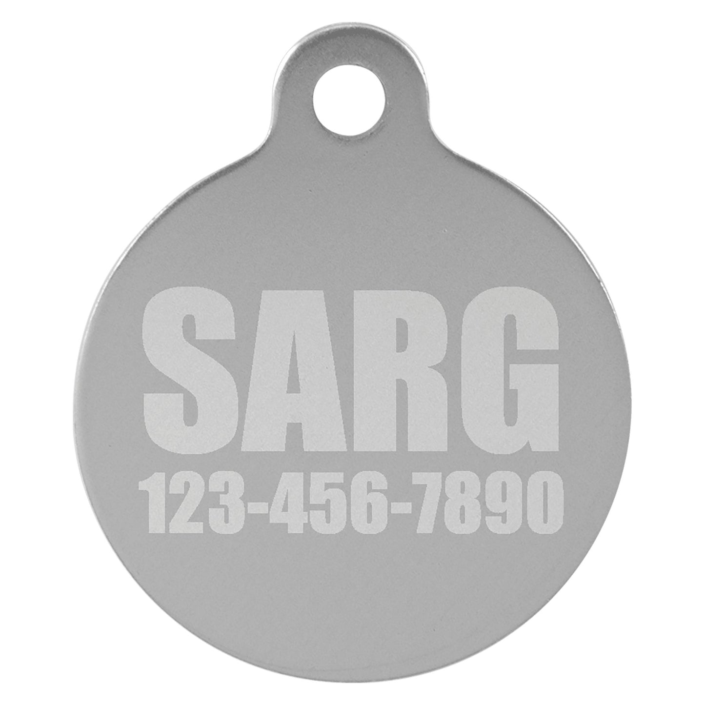 Round Pet Tags - Everlasting Etchings, LLC