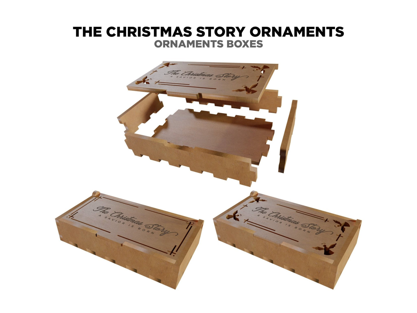 The Christmas Story Ornaments - Everlasting Etchings, LLC
