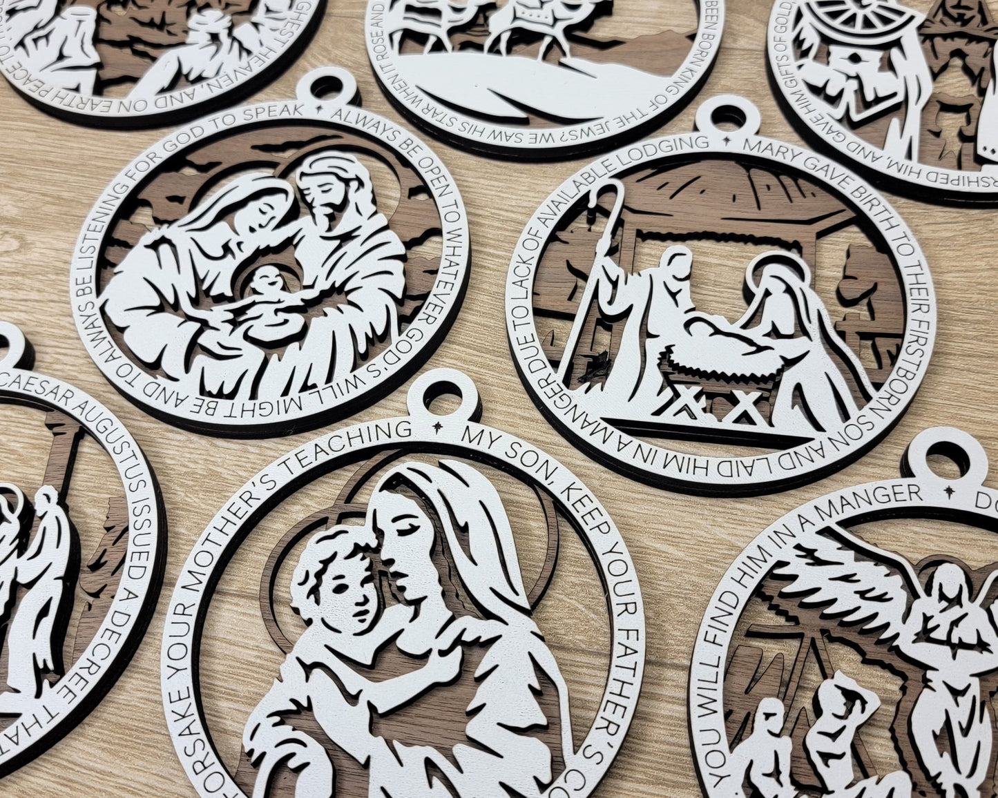 The Christmas Story Ornaments - Everlasting Etchings, LLC