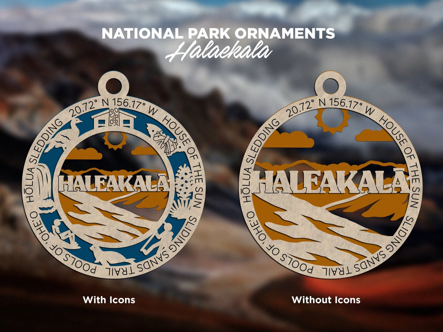 U.S National Park Ornaments - Everlasting Etchings, LLC