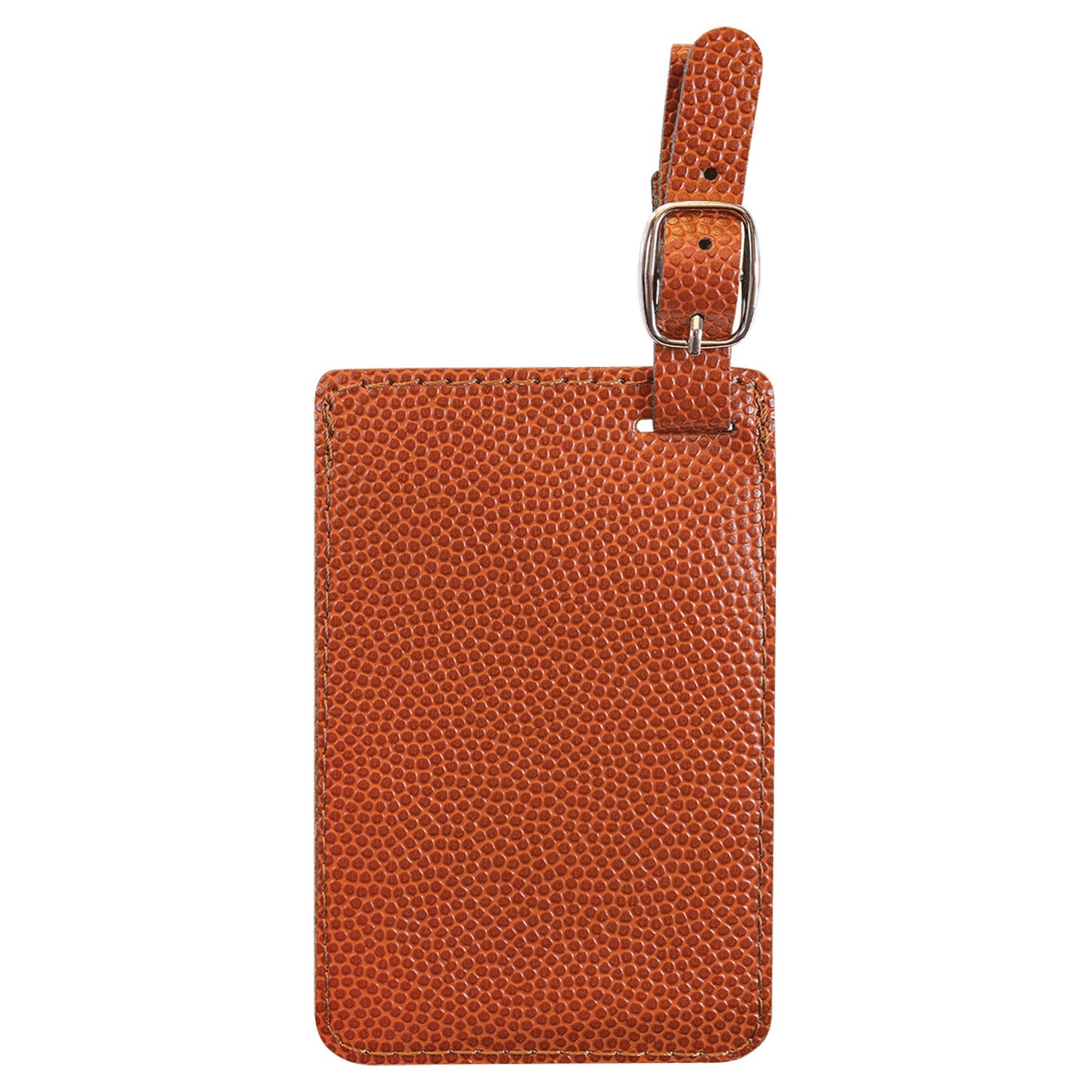 4 1/4" x 2 3/4" Laserable Leatherette Luggage Tag - Everlasting Etchings, LLC