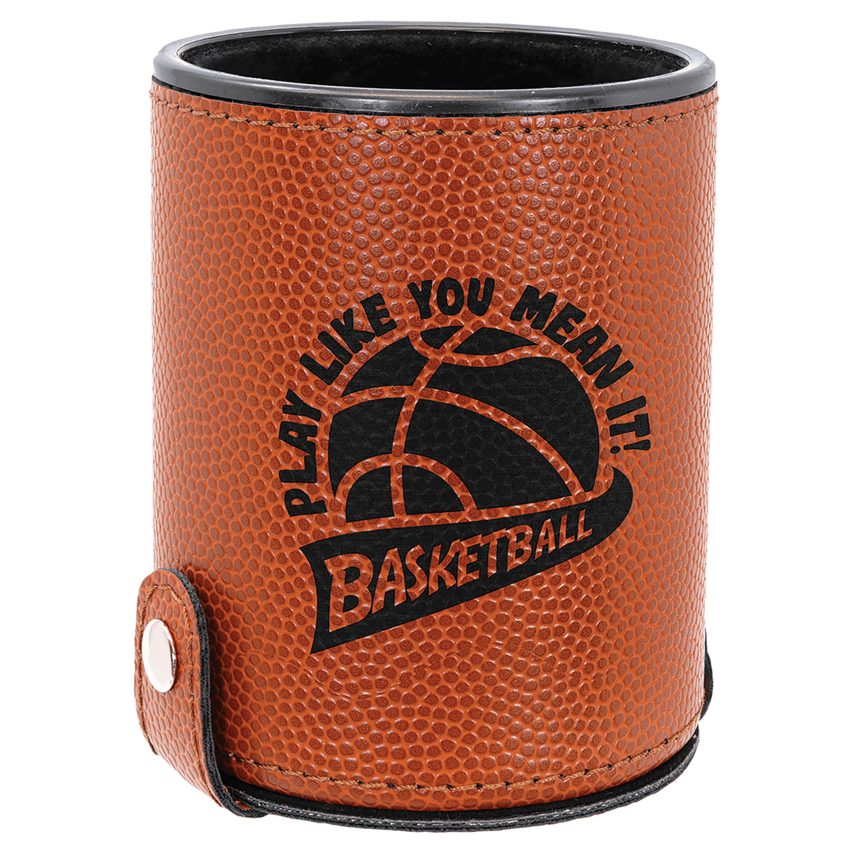 Leatherette Dice Cup with 5 Dice