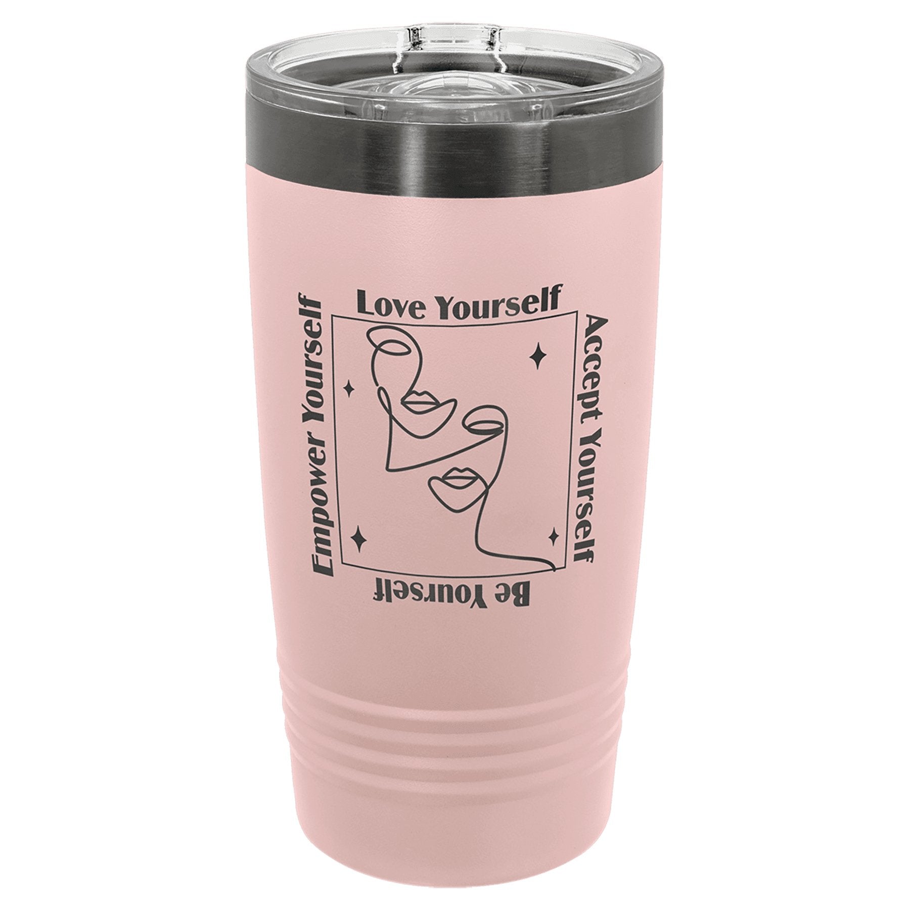 Ghost Black ION - Plated Tumblers - Everlasting Etchings, LLC