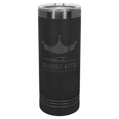 Ghost Black ION - Plated Tumblers - Everlasting Etchings, LLC