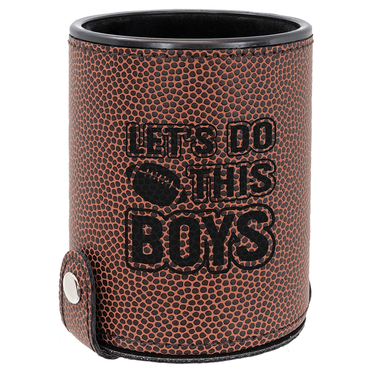Leatherette Dice Cup with 5 Dice - Everlasting Etchings, LLC