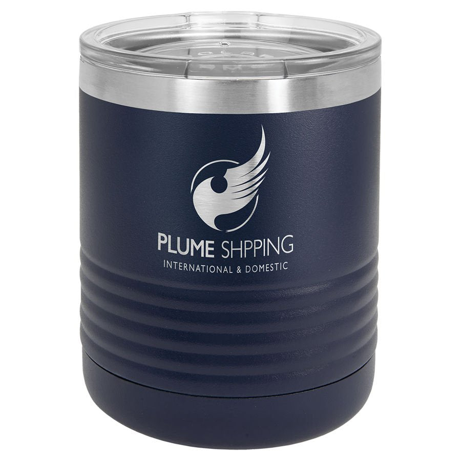 10 oz. Tumbler w/Clear Lid - Everlasting Etchings, LLC