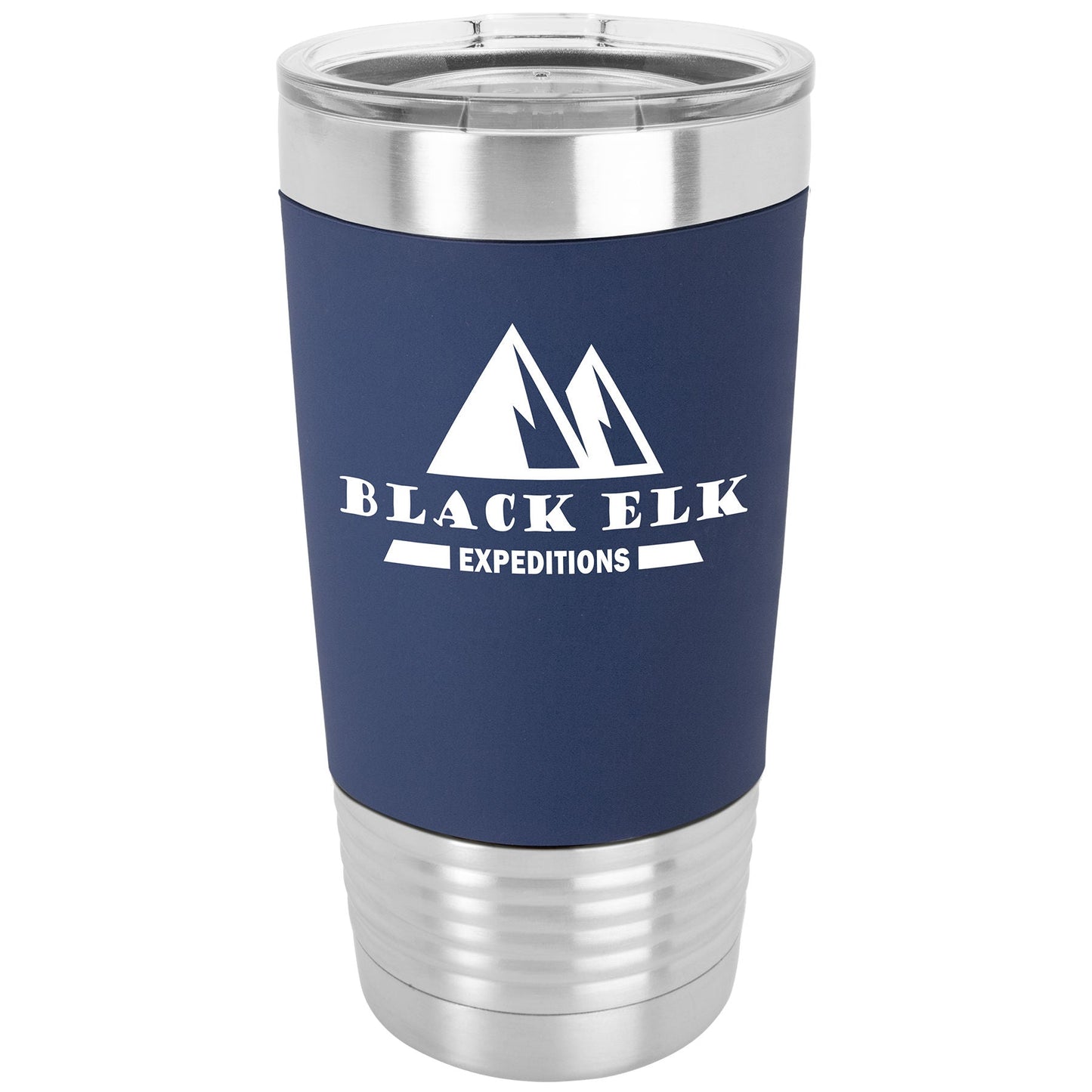 20 oz. Silicone Grip Tumbler w/ Clear Lid - Everlasting Etchings, LLC