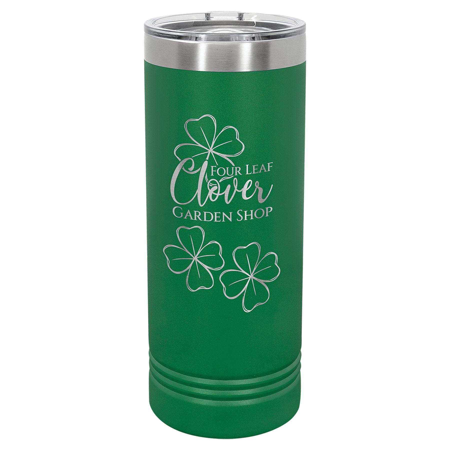 22 oz. Skinny Tumbler with Slider Lid - Everlasting Etchings, LLC