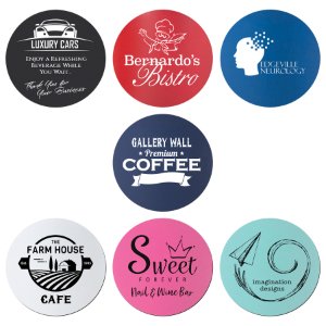 3 3/4" Round Silicone Coaster - Everlasting Etchings, LLC