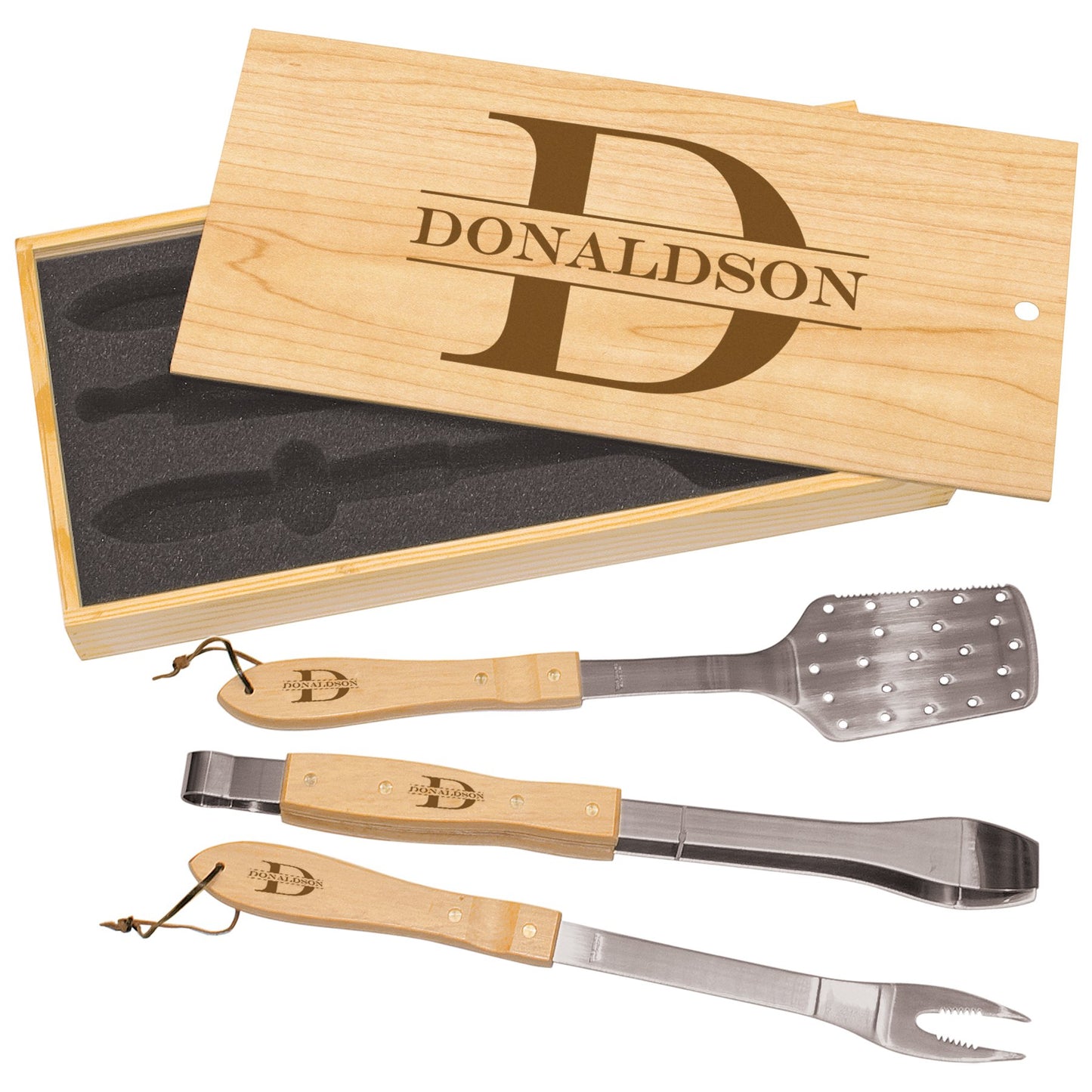 3-Piece BBQ Set - Everlasting Etchings, LLC