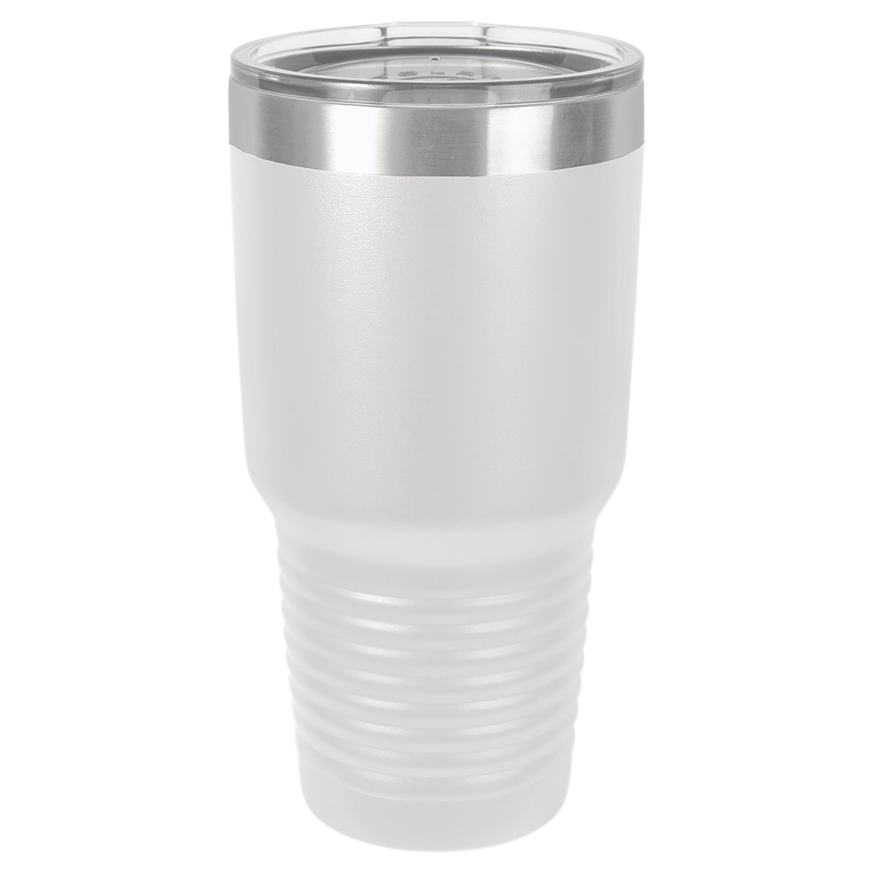 30 oz. Tumbler w/Clear Lid - Everlasting Etchings, LLC