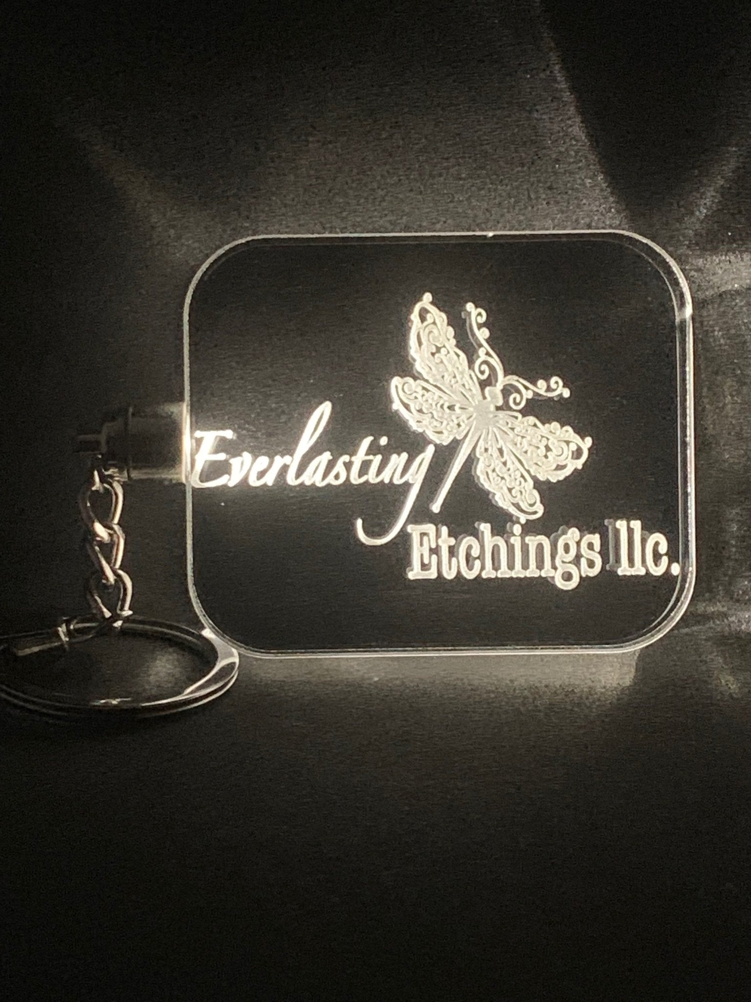 Acrylic Keychain - Everlasting Etchings, LLC