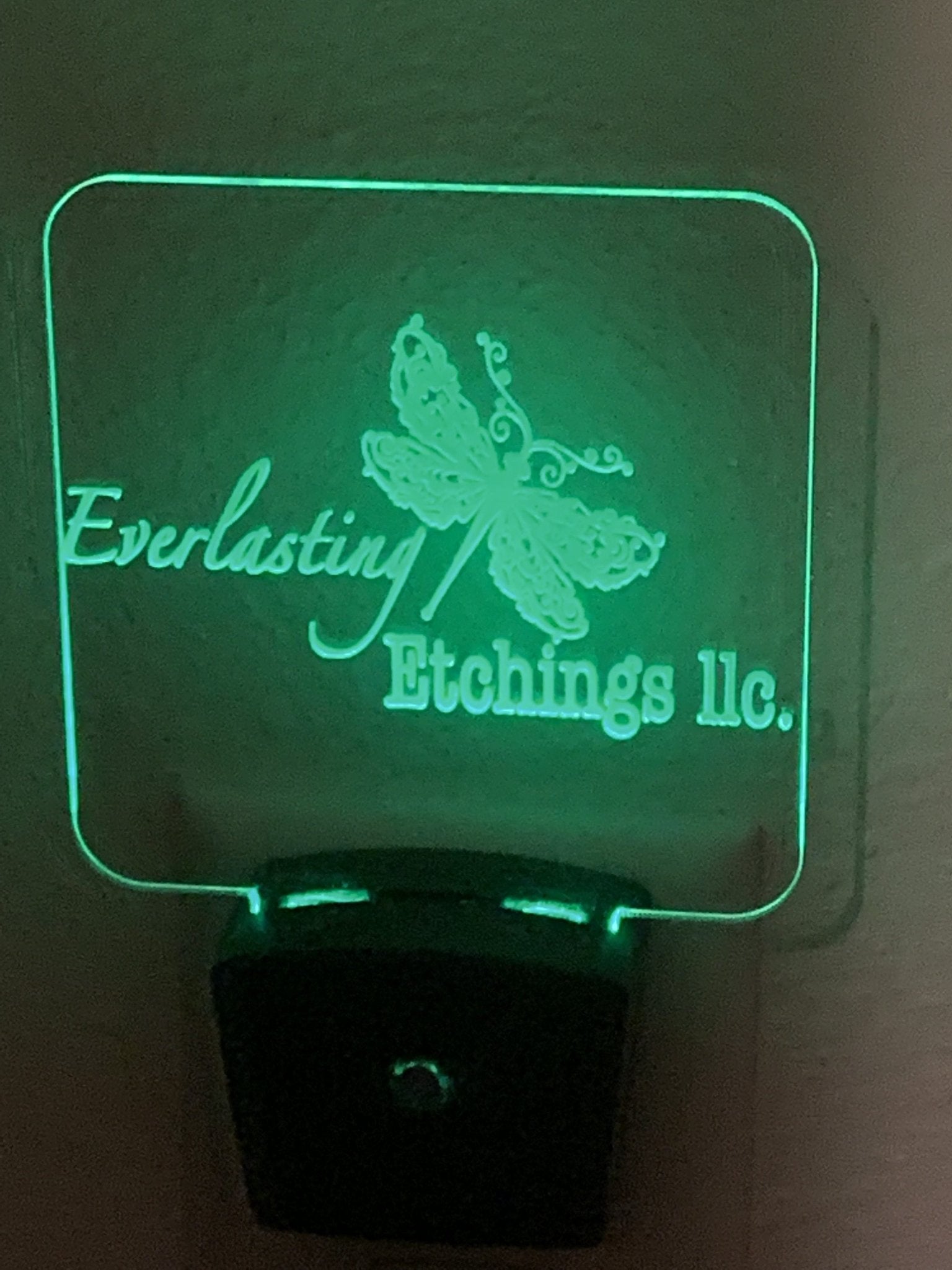 Acrylic Nightlight - Everlasting Etchings, LLC