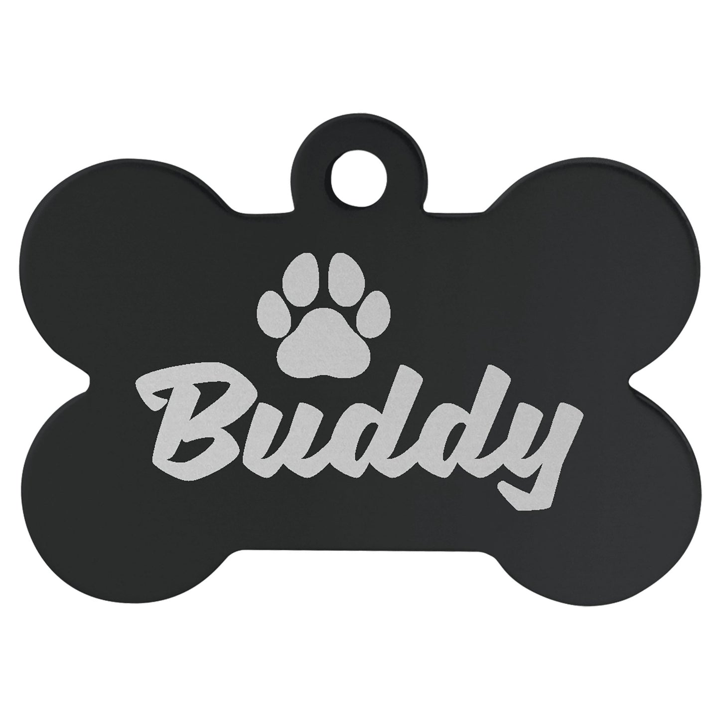Aluminum Bone Pet Tag - Everlasting Etchings, LLC