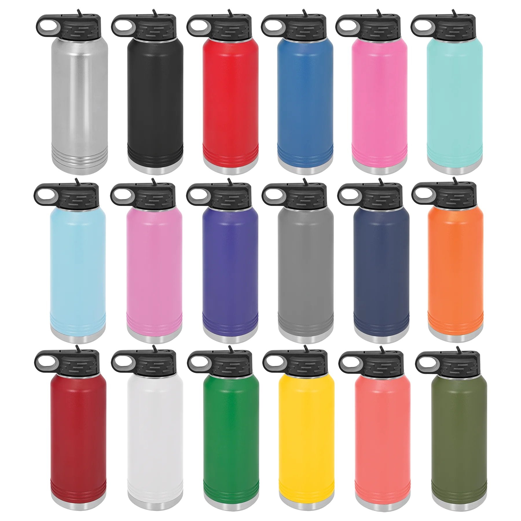 Badger 4-H Water Bottles - Everlasting Etchings, LLC