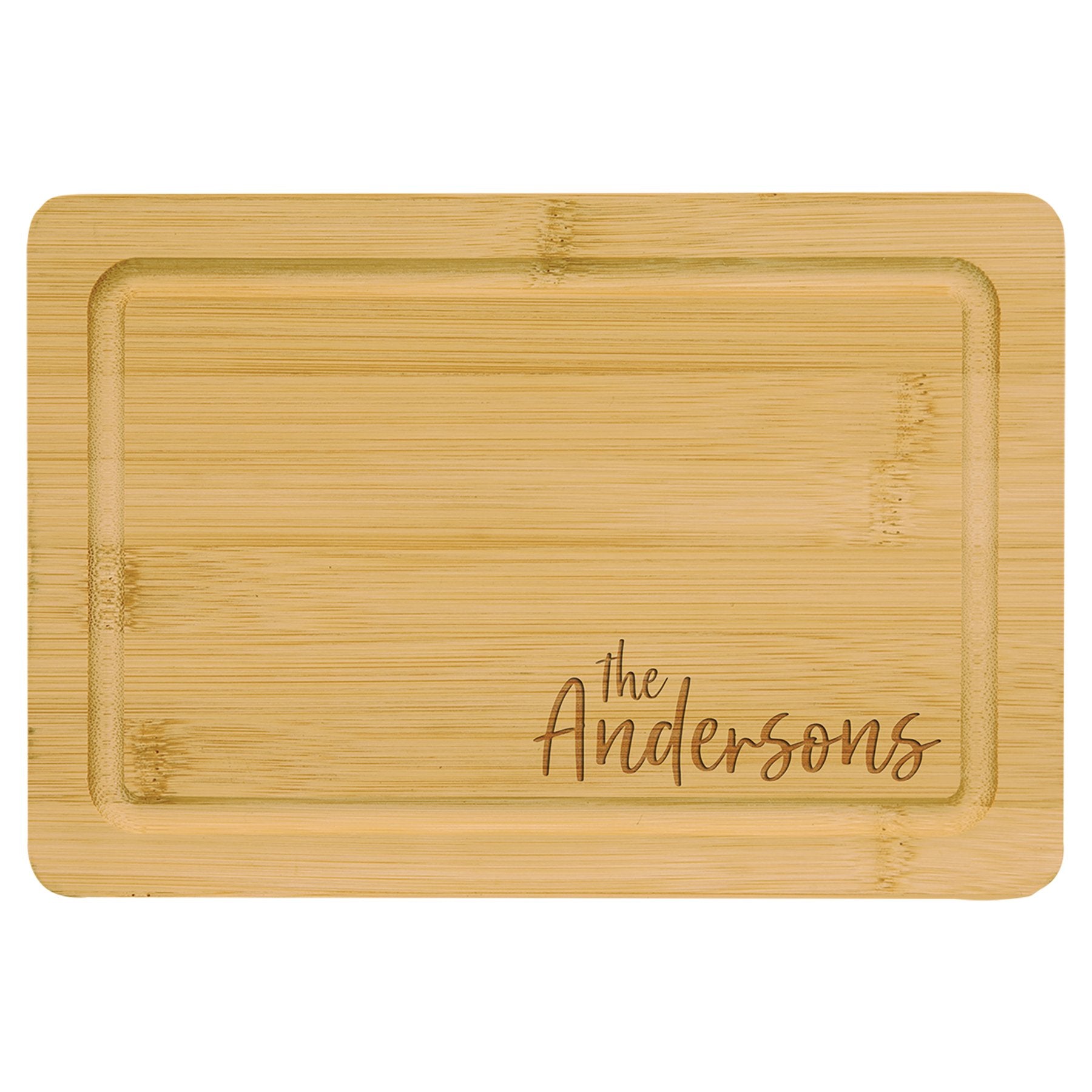 Bamboo Rectangle Cutting Board - Everlasting Etchings, LLC