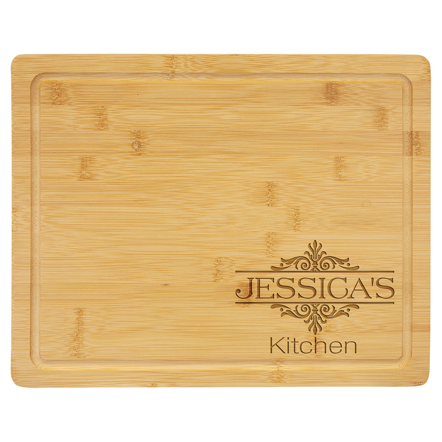 Bamboo Rectangle Cutting Board - Everlasting Etchings, LLC