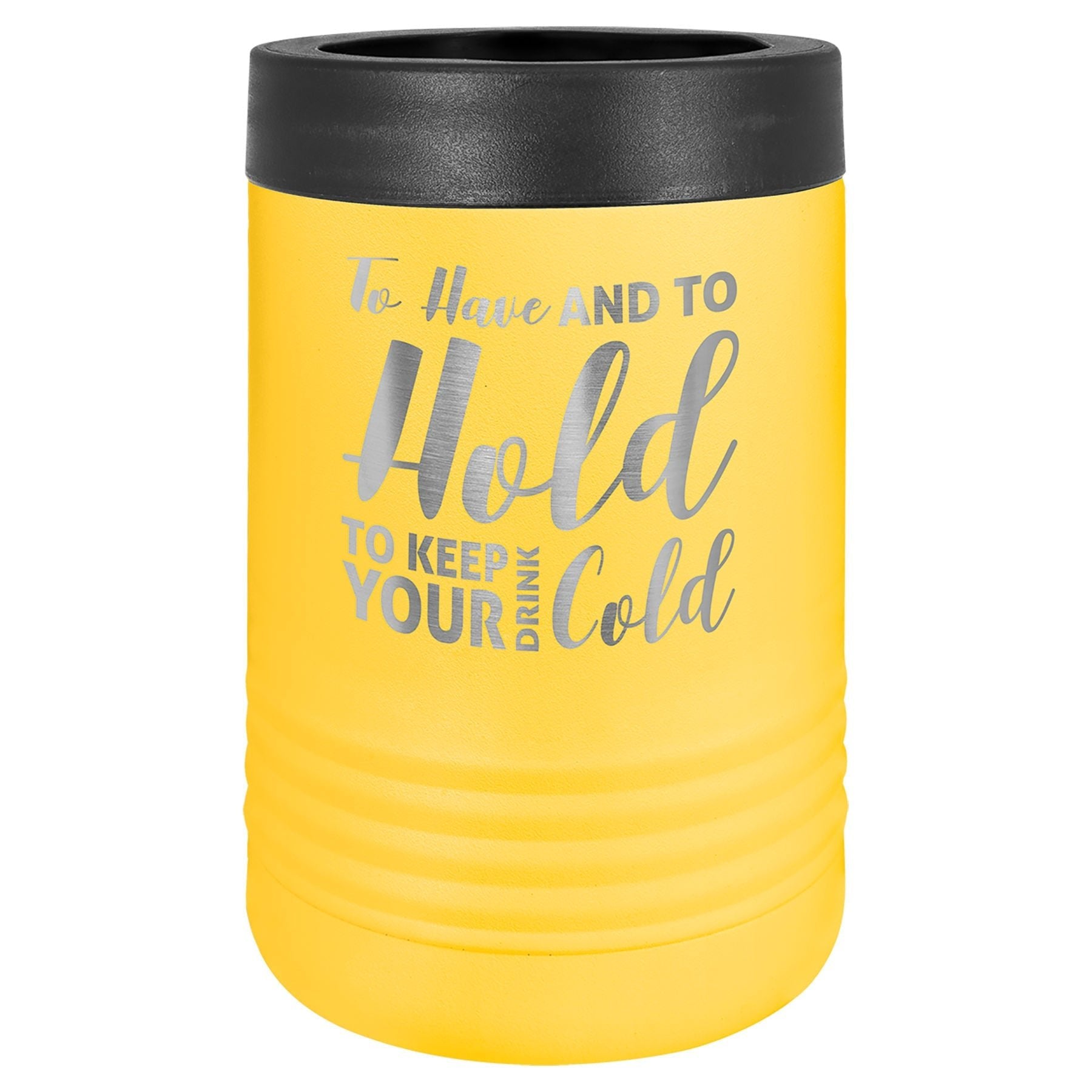 Insulated Slim Can Holders (Metal Koozies) - D.C. Firefighters