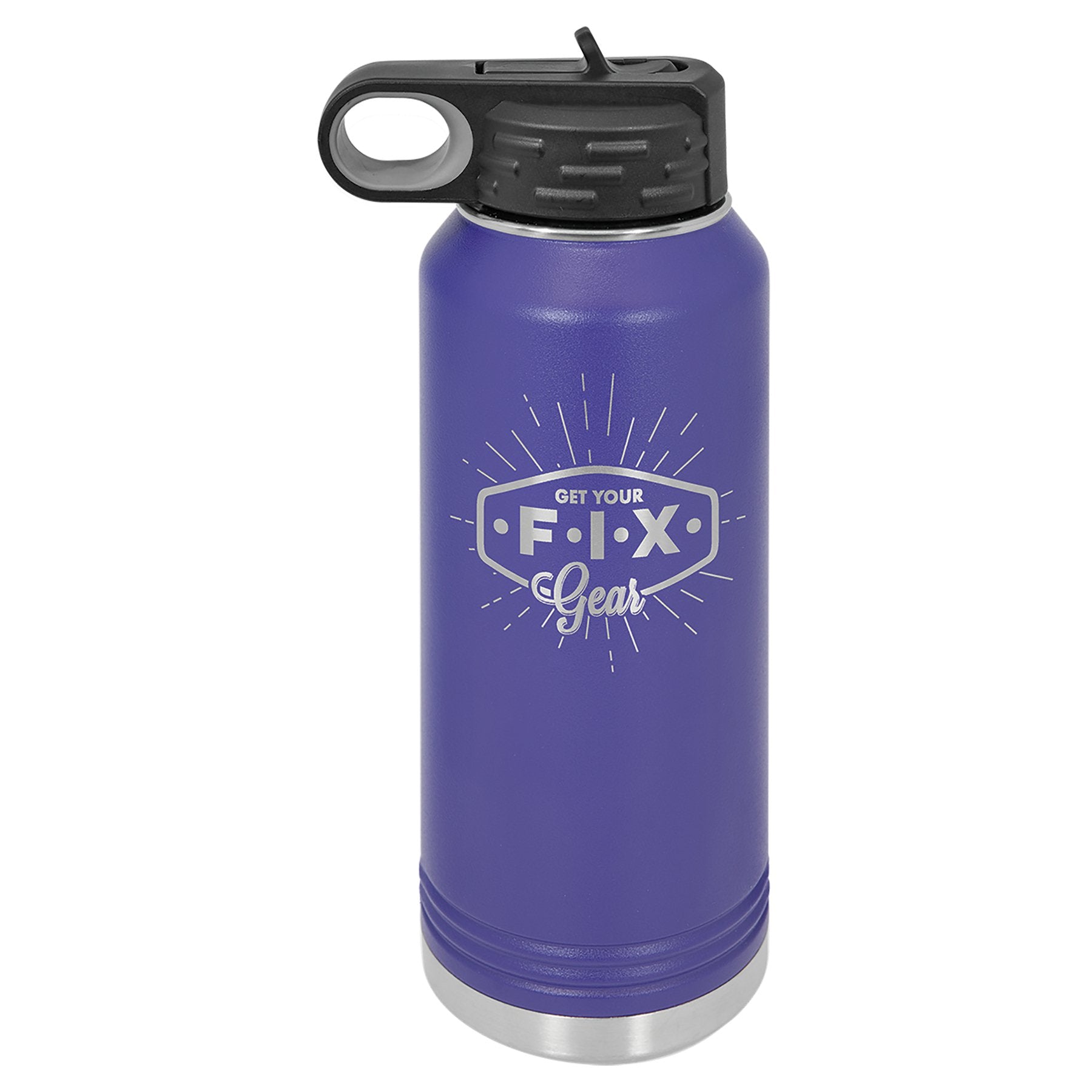 D.C. Everest Baseball Waterbottle - Everlasting Etchings, LLC