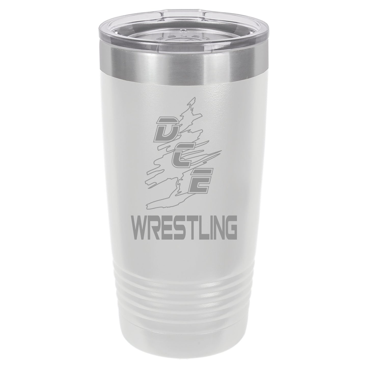 D.C. Everest Wrestling 20oz. Tumbler - Everlasting Etchings, LLC