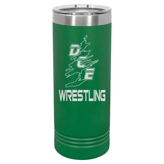 D.C. Everest Wrestling 22oz Skinny Tumbler - Everlasting Etchings, LLC