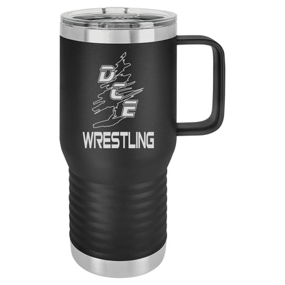 D.C. Everest Wrestling Travel Mug - Everlasting Etchings, LLC