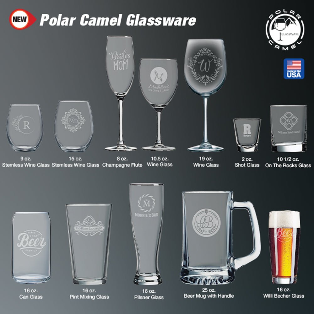 Etched Glasses - Everlasting Etchings, LLC