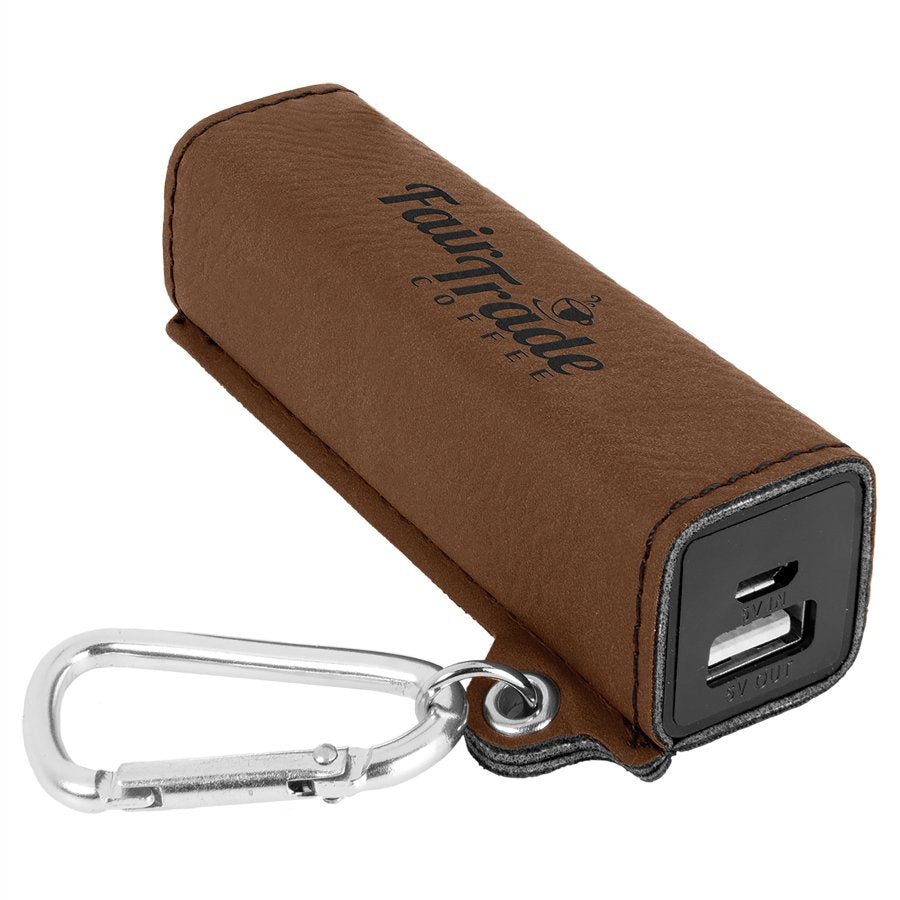 Leatherette Power Bank - Everlasting Etchings, LLC