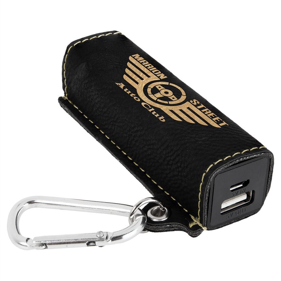 Leatherette Power Bank - Everlasting Etchings, LLC