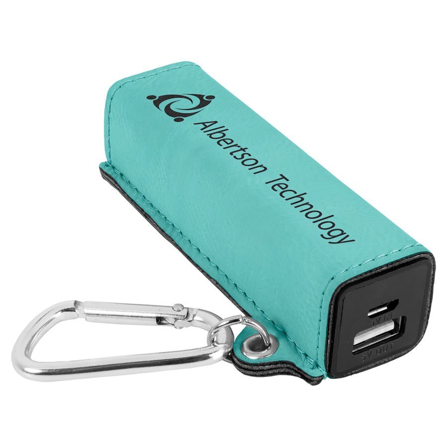 Leatherette Power Bank - Everlasting Etchings, LLC