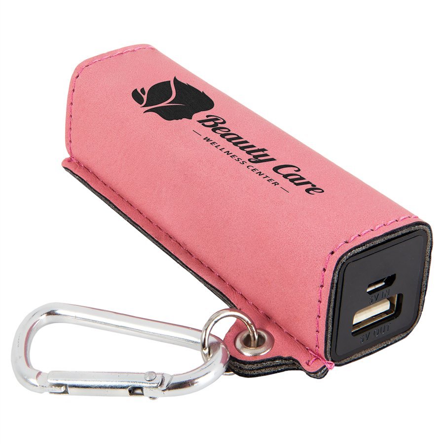Leatherette Power Bank - Everlasting Etchings, LLC