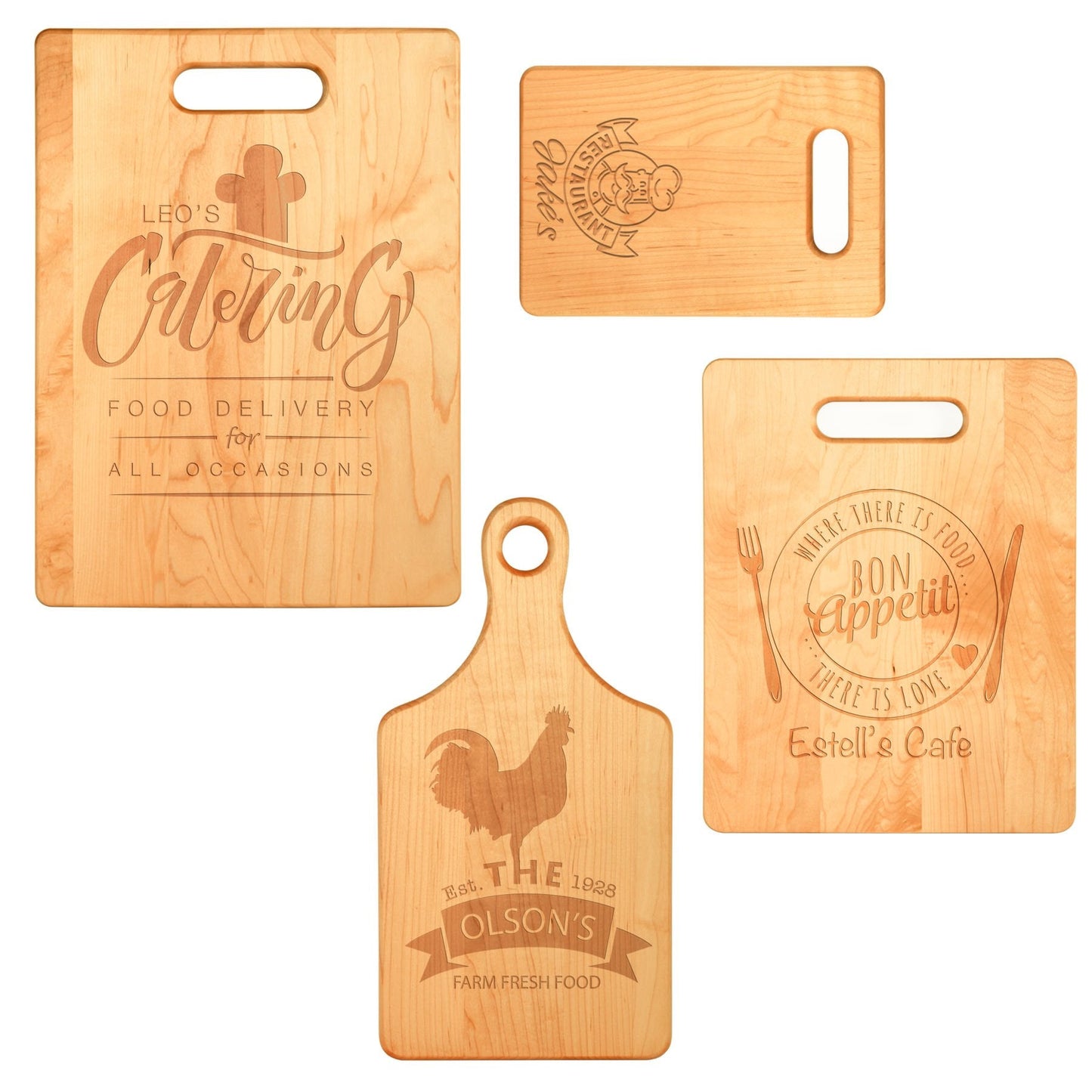 Maple Cutting Boards - Everlasting Etchings, LLC