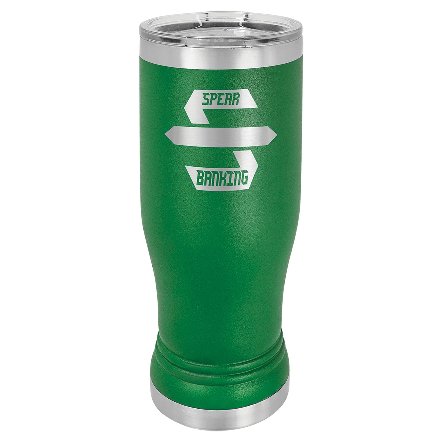 Pilsner Tumbler with Clear Lid - Everlasting Etchings, LLC