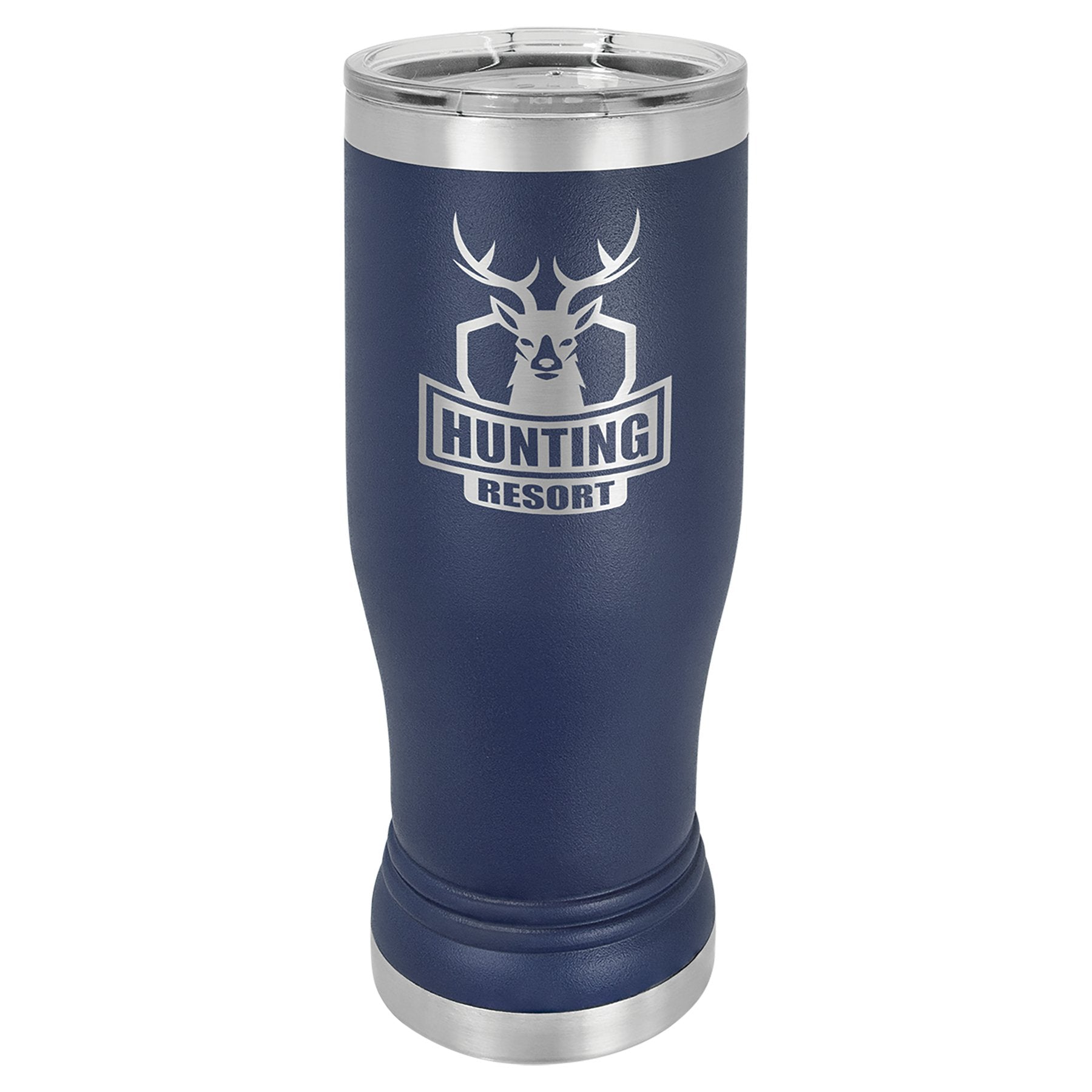 Pilsner Tumbler with Clear Lid - Everlasting Etchings, LLC