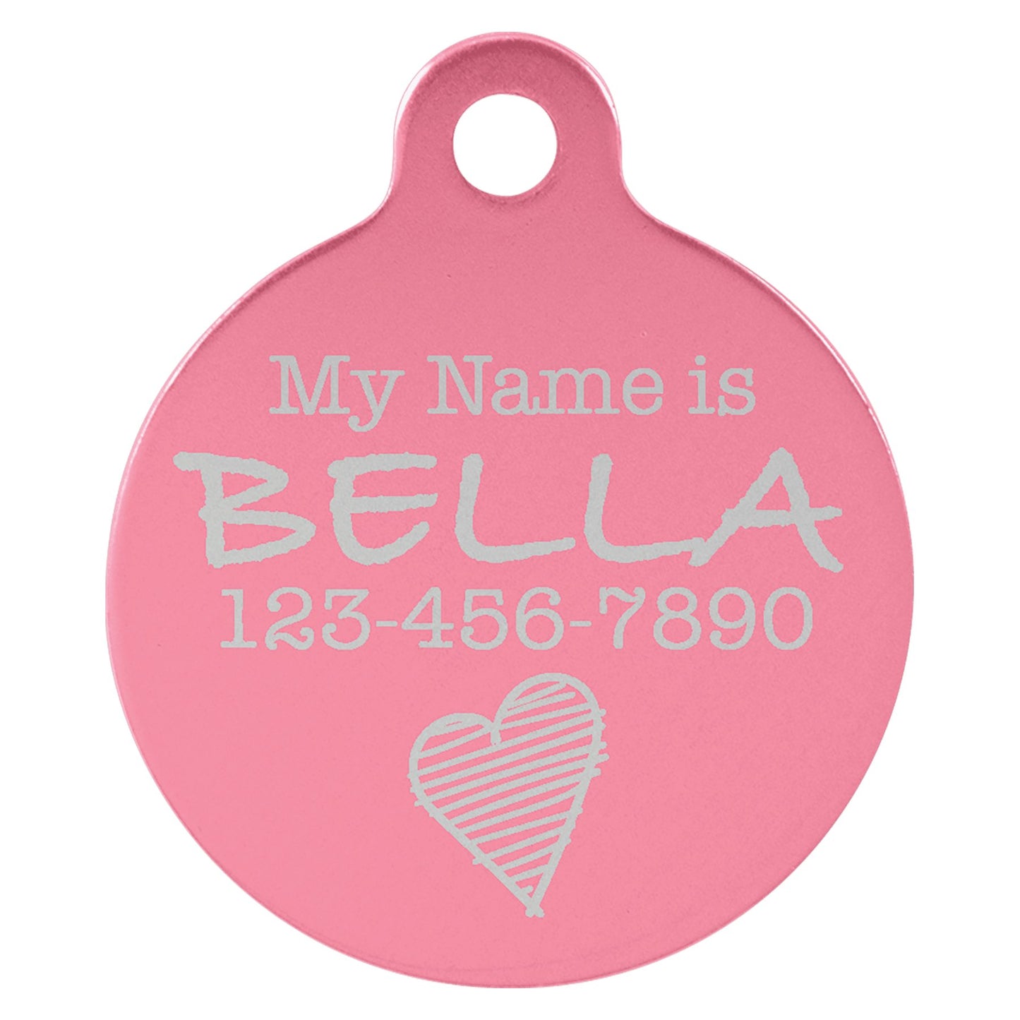 Round Pet Tags - Everlasting Etchings, LLC