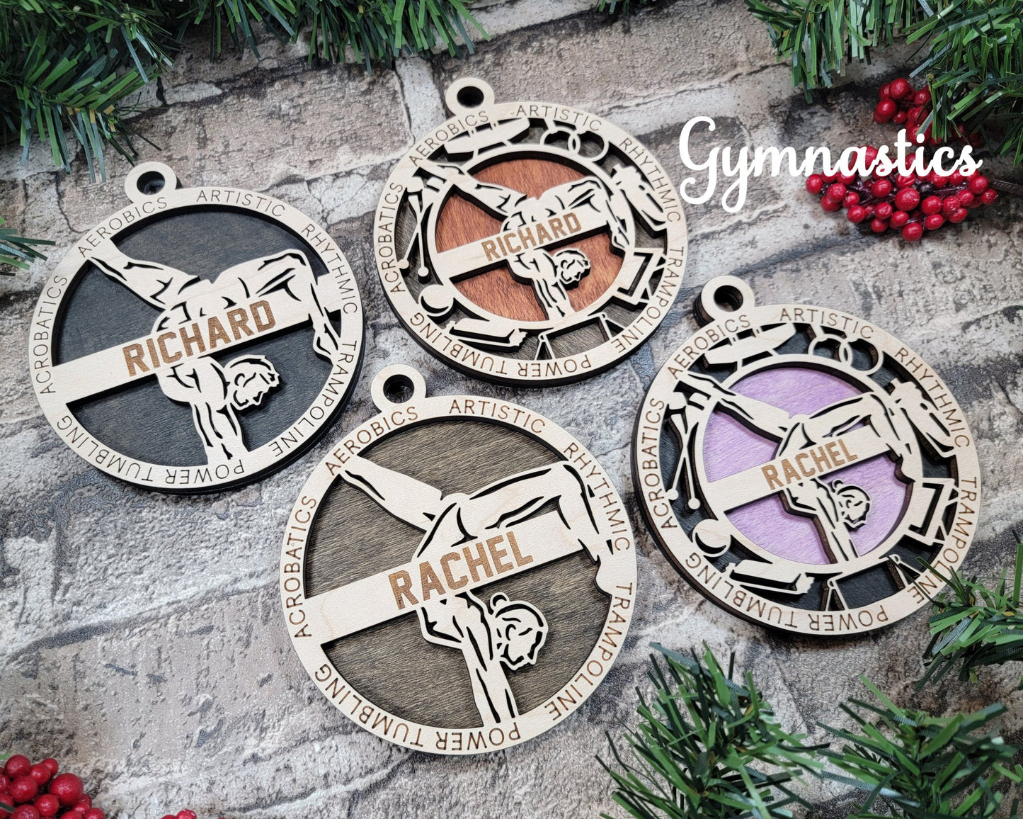 Sports Themed Ornaments - Everlasting Etchings, LLC