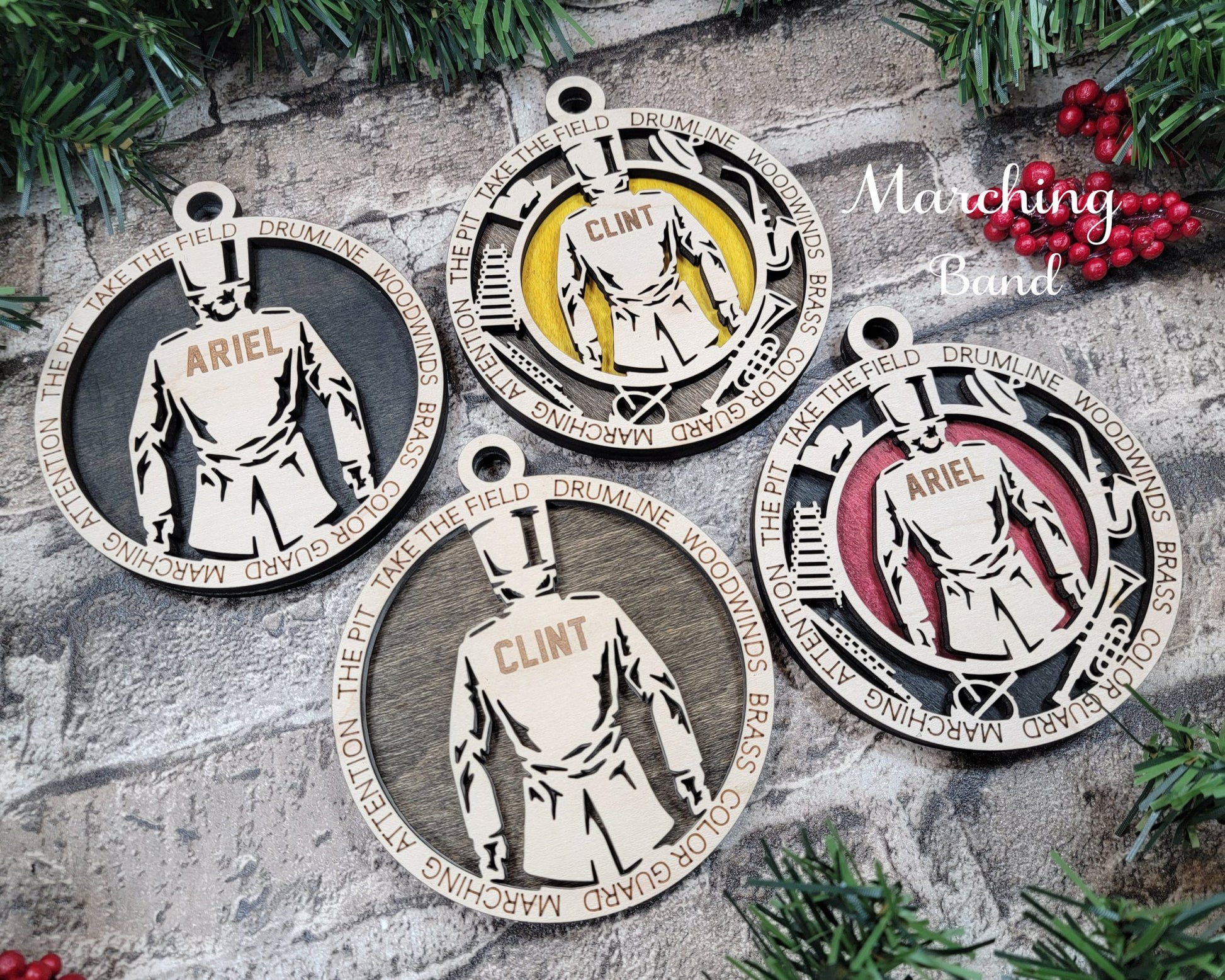 Sports Themed Ornaments - Everlasting Etchings, LLC