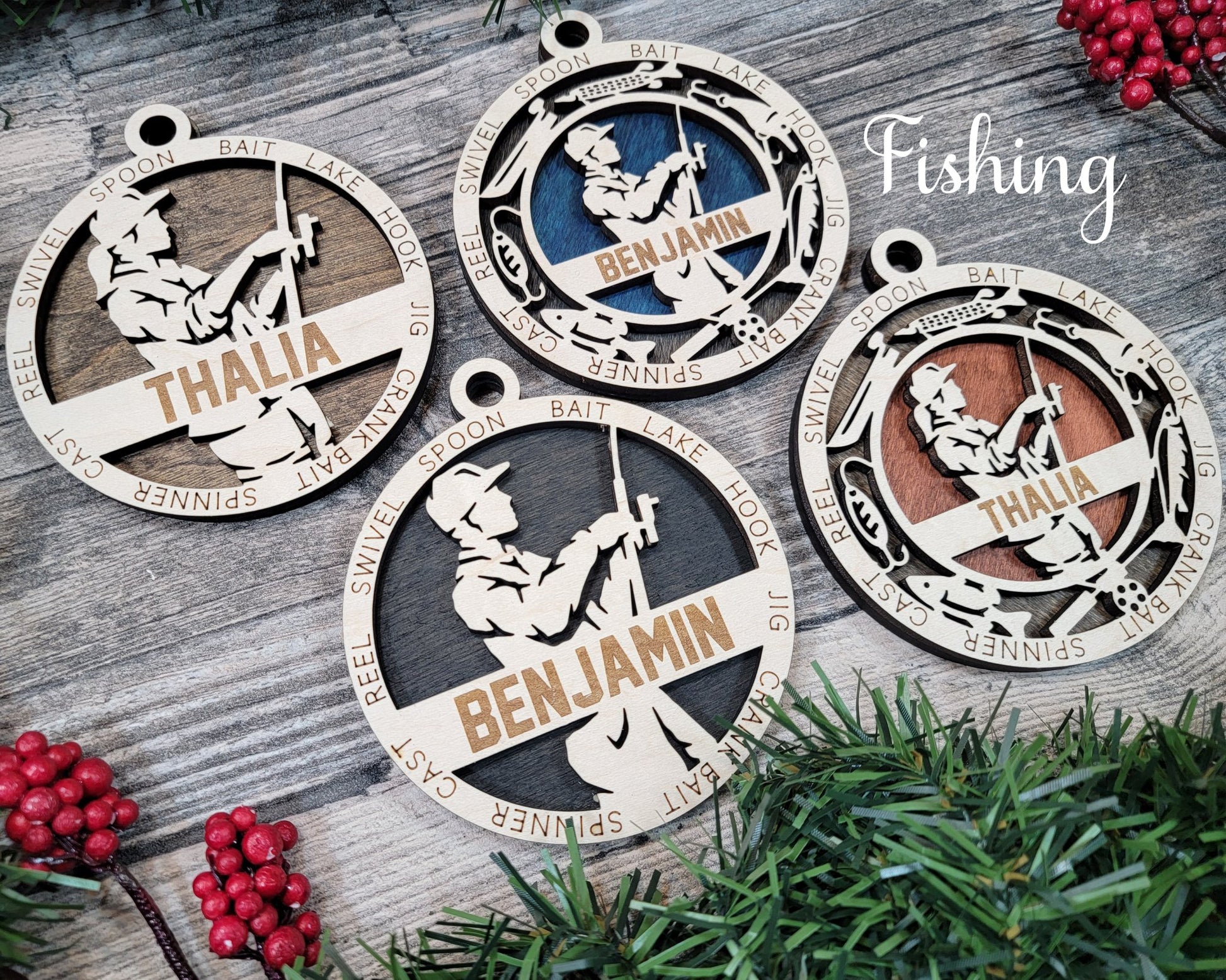 Sports Themed Ornaments - Everlasting Etchings, LLC