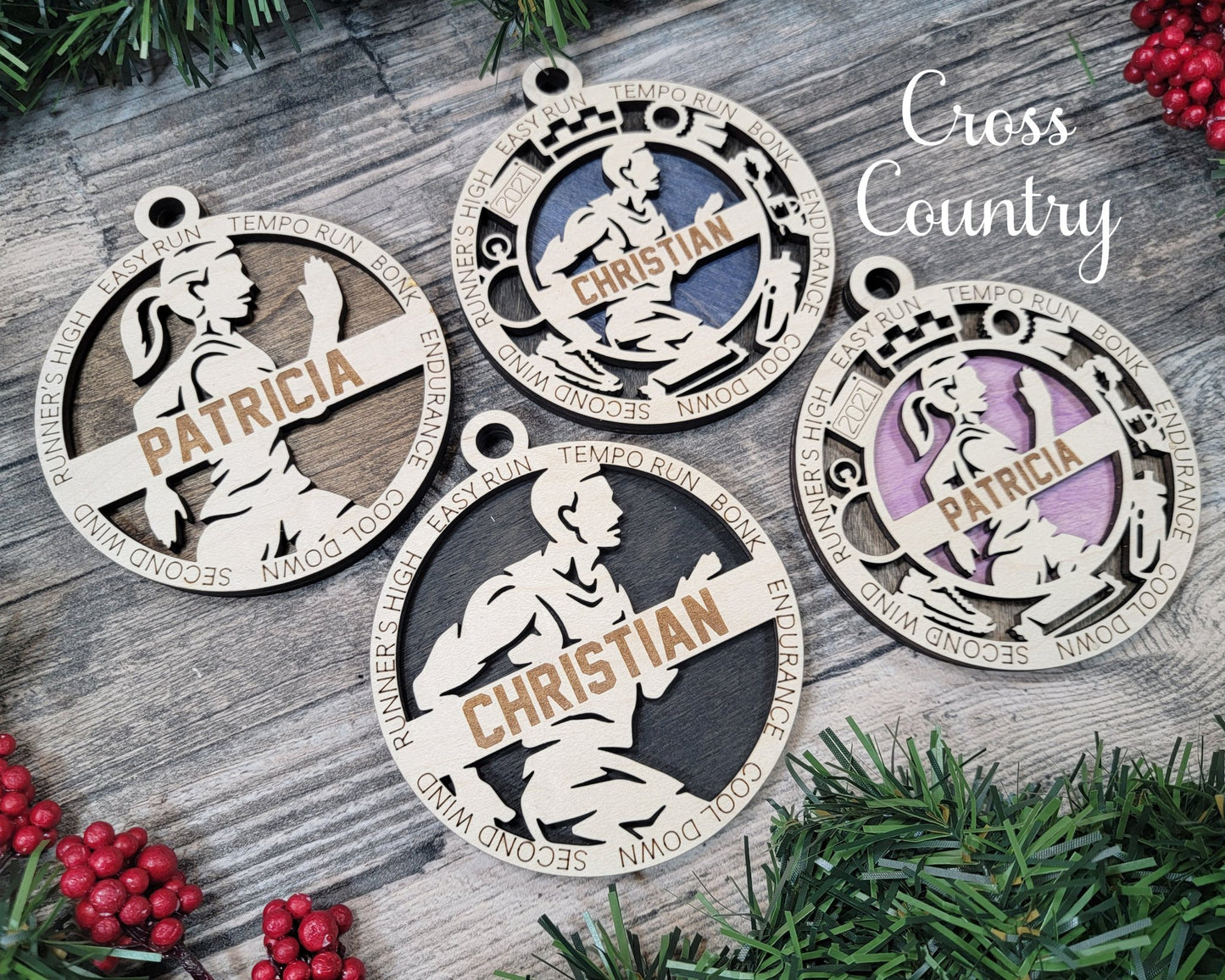 Sports Themed Ornaments - Everlasting Etchings, LLC