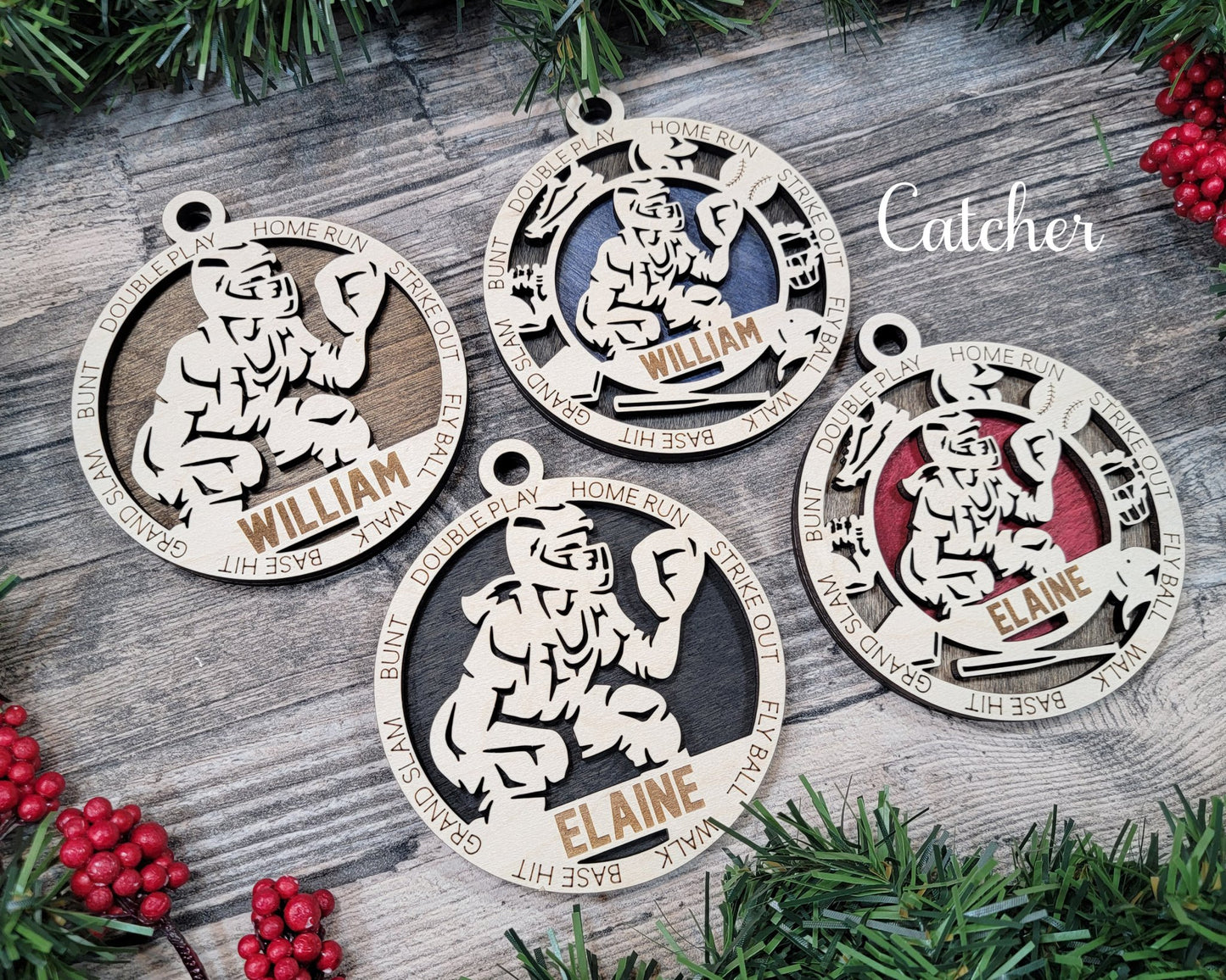 Sports Themed Ornaments - Everlasting Etchings, LLC